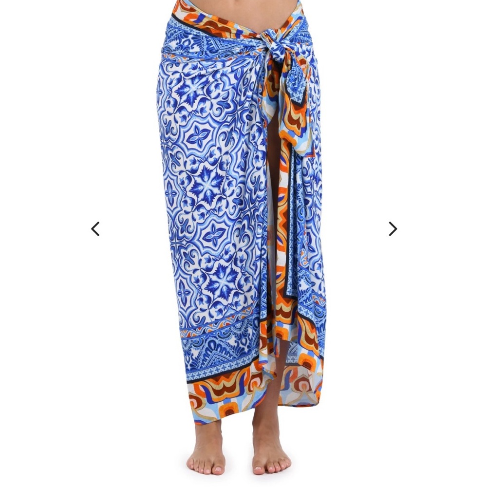 Coverup wrap pool vacay - purple